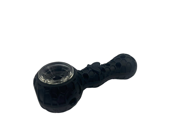 'Unbreakable' Silicone Black Bowl & Grinder